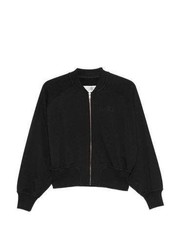 Cotton Blend Bomber Jacket - MM6 Maison Margiela - Modalova
