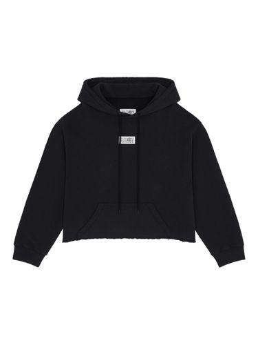 Logo Cotton Hoodie - MM6 Maison Margiela - Modalova