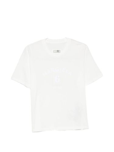 Logo Cotton T-Shirt - MM6 Maison Margiela - Modalova