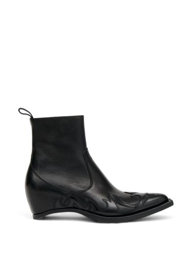Maison Margiela Leather Boots - Maison Margiela - Modalova