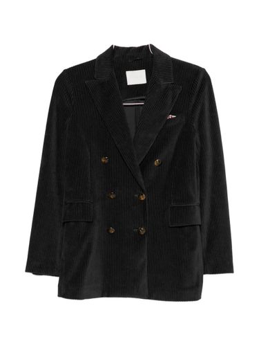 Cotton Double-Breasted Jacket - Circolo 1901 - Modalova