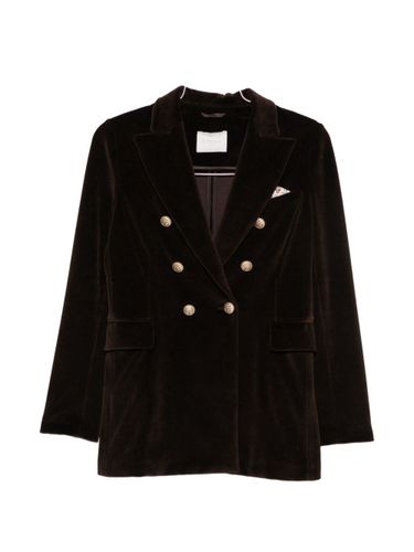 Cotton Double-Breasted Jacket - Circolo 1901 - Modalova