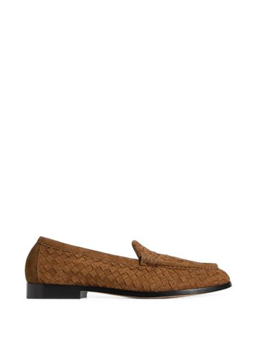 Silenzio Leather Loafers - Bottega Veneta - Modalova