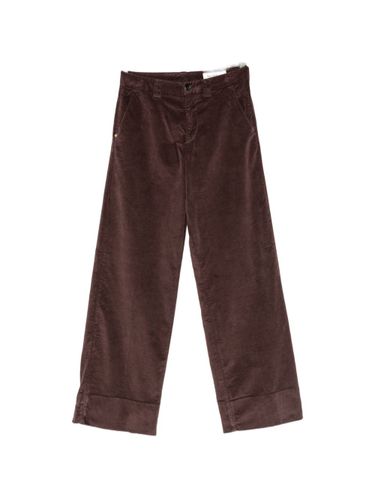 WHITE SAND Cotton Trousers - WHITE SAND - Modalova