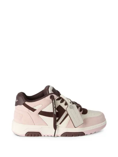 Out Of Office Leather Sneakers - Off White - Modalova