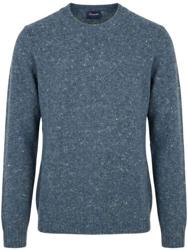 Drumohr Flecked-Knit Wool Sweater - Drumohr - Modalova
