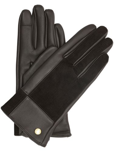 Dunswell Leather Patchwork Gloves - Barbour - Modalova