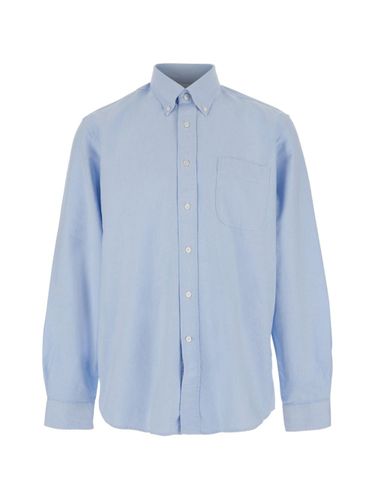 Oxford Button-Down Chest-Pocket Cotton Shirt - Sebago - Modalova