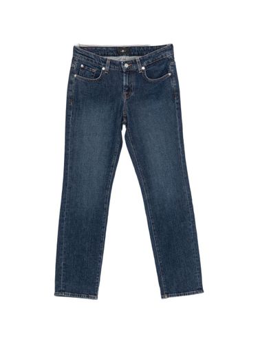 Low Cigarette Denim Jeans - 7 FOR ALL MANKIND - Modalova