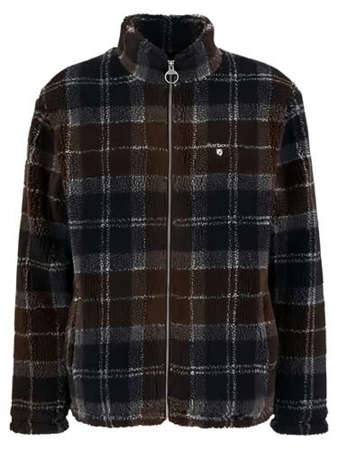 Sherpa Fleece With Tartan Pattern - Barbour - Modalova