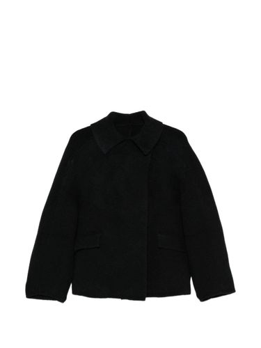 Wool Double-Breasted Jacket - BOBOUTIC - Modalova