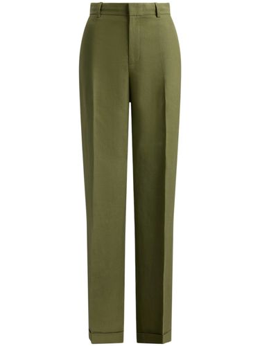 Relaxed Straight Trousers In Linen And Hemp - POLO RALPH LAUREN - Modalova