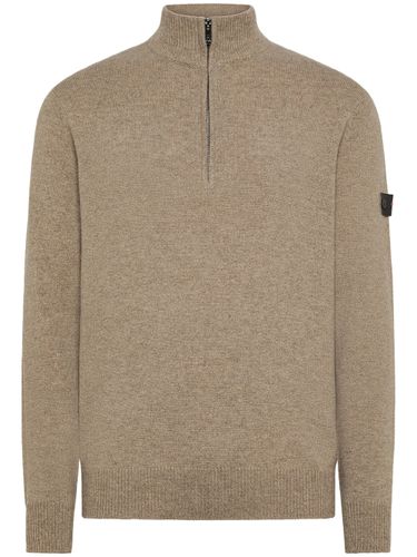 Half-Zip Sweater In Yak Wool - Peuterey - Modalova
