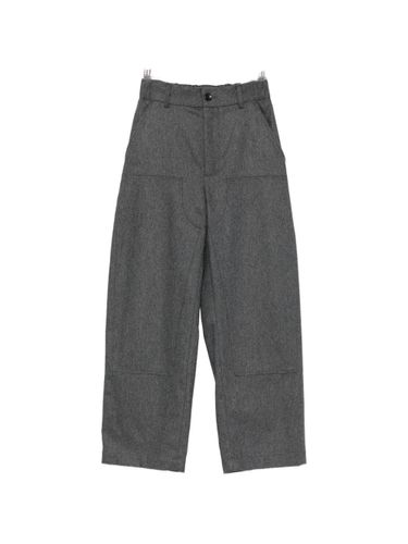 NICHOLSON & NICHOLSON Wool Trousers - NICHOLSON & NICHOLSON - Modalova