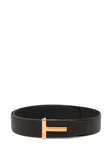 Tom Ford Leather Belt - Tom Ford - Modalova