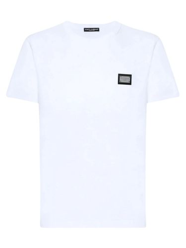 Dolce & Gabbana T-Shirt With Logo - Dolce & Gabbana - Modalova