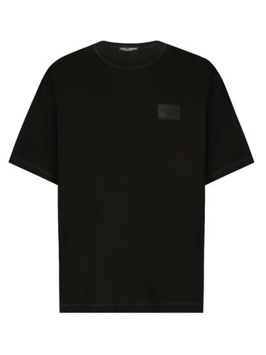 Dolce & Gabbana T-Shirt With Logo - Dolce & Gabbana - Modalova