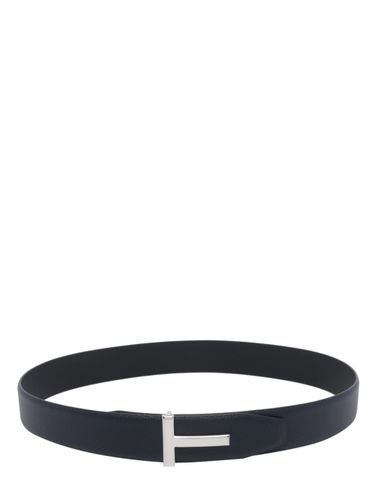 Tom Ford Leather Reversible Belt - Tom Ford - Modalova