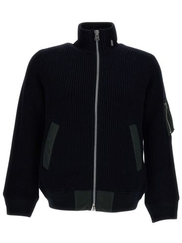 Sacai Ribbed Knit Jacket - Sacai - Modalova