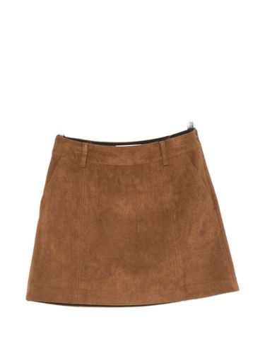 DUNST Suede Effect Mini Skirt - DUNST - Modalova