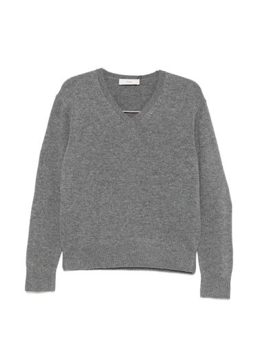 Wool And Cashmere V-Necked Sweater - DUNST - Modalova