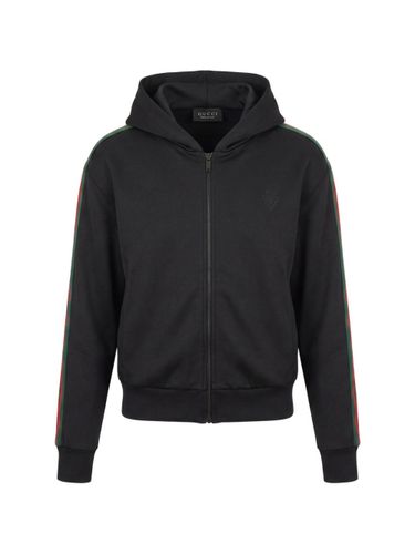 Gucci Cotton Zipped Hoodie - Gucci - Modalova