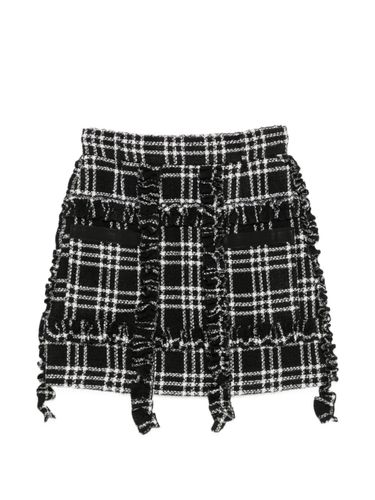 Checked Short Skirt - ALESSANDRO ENRIQUEZ - Modalova