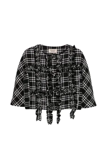 Checked Short Jacket - ALESSANDRO ENRIQUEZ - Modalova