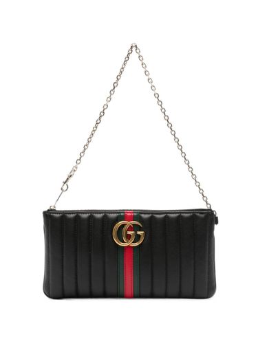 Gucci Gg Marmont Leather Pouch - Gucci - Modalova