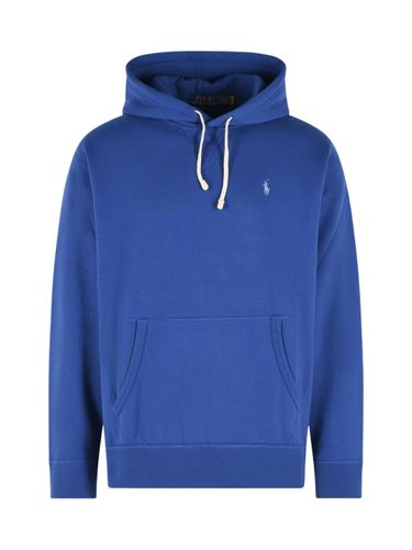 Logo Embroidered Drawstring Hoodie - POLO RALPH LAUREN - Modalova