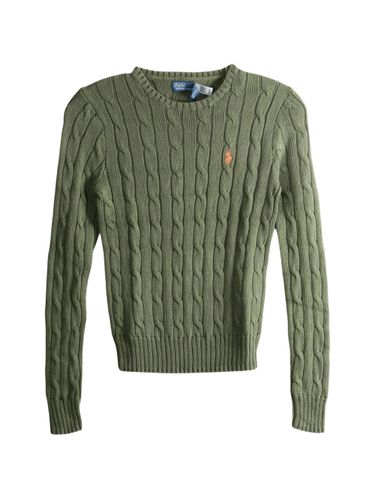 Cable-Knit Logo-Embroidered Sweater - POLO RALPH LAUREN - Modalova