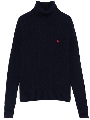 Turtle Neck Sweather With Logo - POLO RALPH LAUREN - Modalova