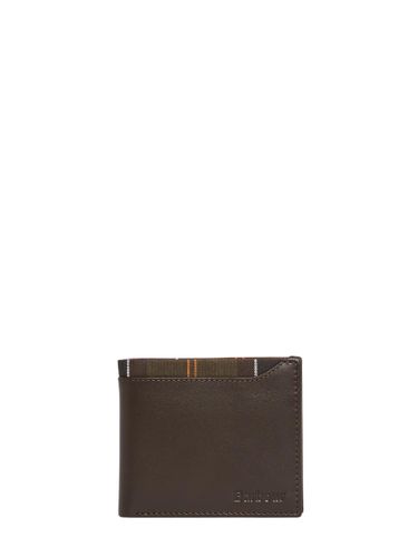 Brodick Leather Bifold Wallet - Barbour - Modalova