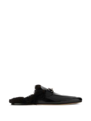 Gucci Leather Slippers - Gucci - Modalova