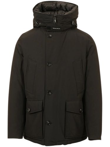 Woolrich Button-Up Hooded Coat - Woolrich - Modalova