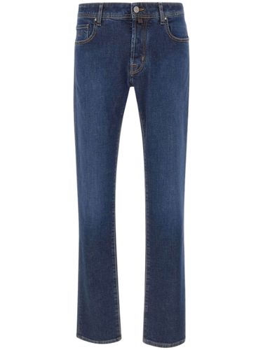 Logo Patch Slim-Fit Jeans - Jacob Cohen - Modalova
