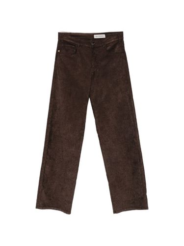 WHITE SAND Cotton Blend Trousers - WHITE SAND - Modalova