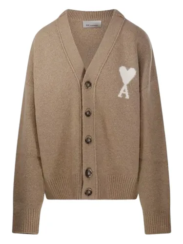Ami Paris Ami De Coeur Cardigan - Ami Paris - Modalova