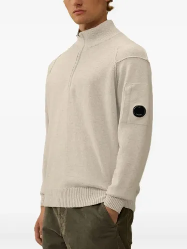 Goggle Turtleneck Sweater - C.P. COMPANY - Modalova