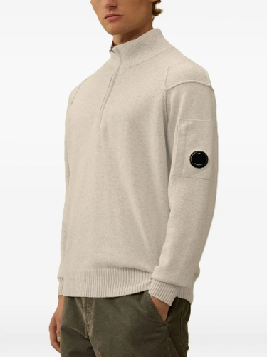 Goggle Turtleneck Sweater - C.P. COMPANY - Modalova