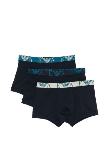 Logo Trunk Briefs - 3Pack - Emporio Armani - Modalova