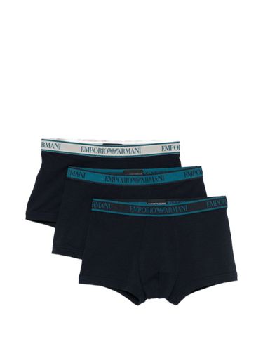 Logo Trunk Briefs - 3Pack - Emporio Armani - Modalova