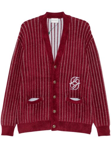 Mirror Monogram Cardigan - DROLE DE MONSIEUR - Modalova