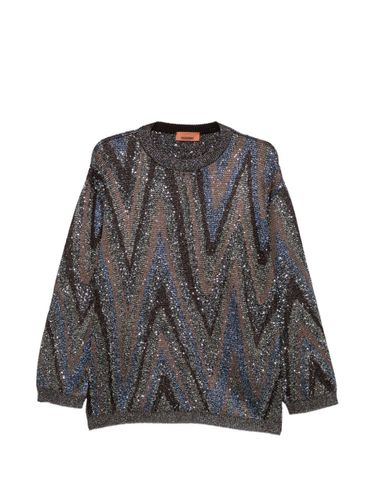Missoni Printed Crewneck Sweater - Missoni - Modalova