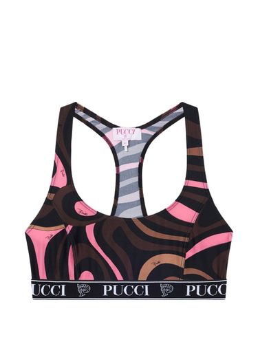 Pucci Printed Bralette Bra By Pucci - Pucci - Modalova