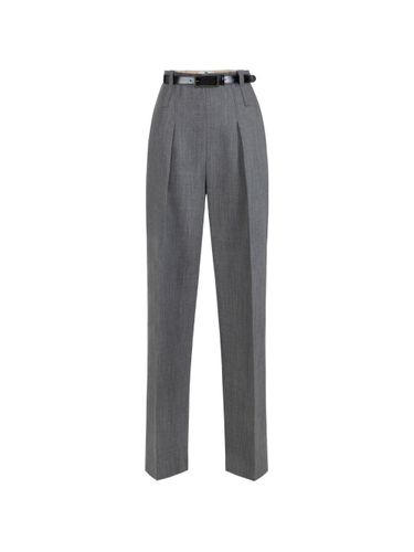 Elisabetta Franchi Wool Trousers - Elisabetta Franchi - Modalova