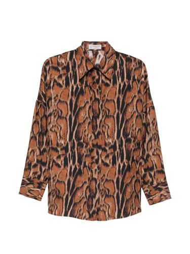 Alberto Biani Printed Silk Shirt - Alberto Biani - Modalova