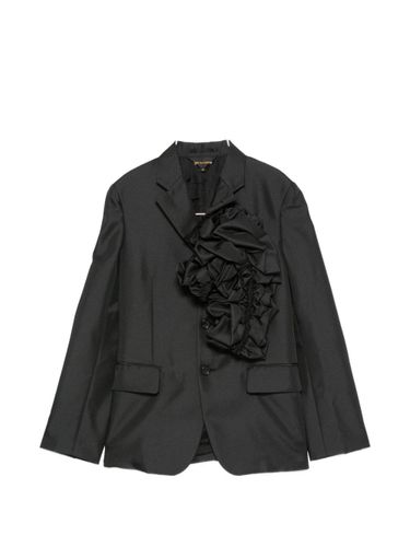 Rouched Single-Breasted Jacket - COMME DES GARÇONS - Modalova