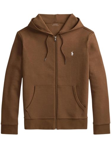 Double Knit Full Zip Hooded Sweatshirt - POLO RALPH LAUREN - Modalova