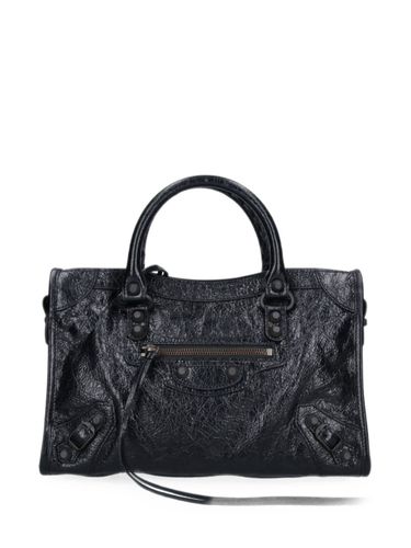 Le City Small Leather Handbag - Balenciaga - Modalova